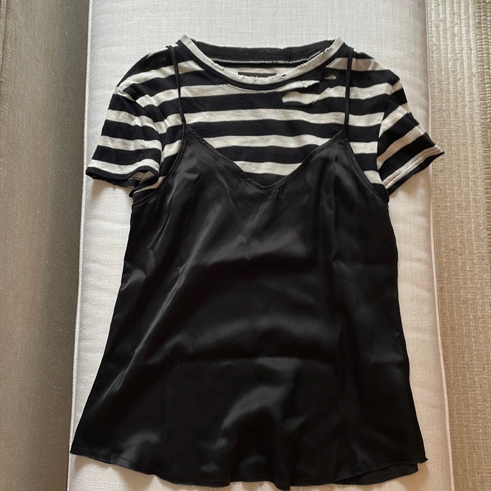RTA blouse t-shirt worn once size XS